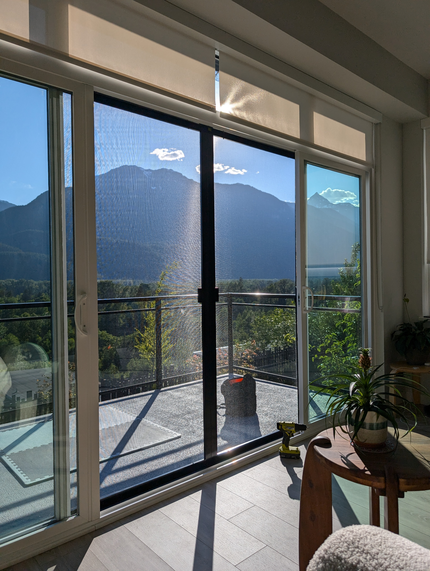 Patio slider screen installation